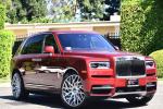 Rolls-Royce Cullinan Magma Red on Forgiato Wheels (Blocco-ECL) 2019 года